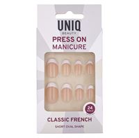 UNIQ Press On Negler med Lim - Classic French