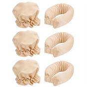 SOHO Heatless Flexi Rod Buns - Beige | Lag vakre krøller uten varme