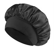 SOHO Safiya Satin Bonnet - Svart