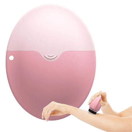 UNIQ påfyllbar silikonrull for solkrem & lotion 55 ml - Rosa
