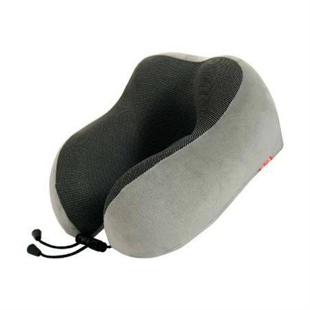 UNIQ Memory Foam Nakkpute – Ergonomisk Reisepute for Fly, Bil & Tog – 360° Nakkestøtte & Myk Komfort