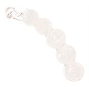 SOHO Abrina Banana Hårspenne - White Marble
