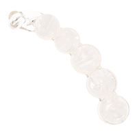 SOHO Abrina Banana Hårspenne - White Marble