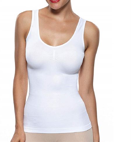 Shapelux Cami Shaper topp - Hvit