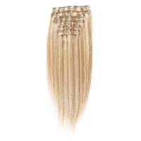 Clip On Hair Extensions 40 cm #27/613 Lys Blond Mix