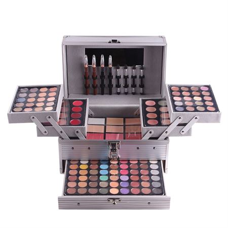 Miss Rose Multifunctional Aluminum Makeup Box