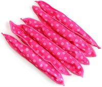 Magic Sponge Curlers - Heatless hår curlers - Pink 20 stk.