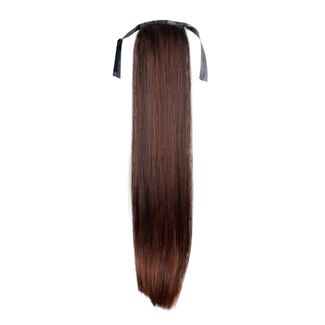 Pony tail Fiber extensions Straight  Brun 4# 