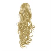 Pony Tail Fiber Extensions Curly Blond 613# 