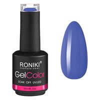 RONIKI Gel Neglelakk Vivid Blue 06