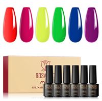 ROSALIND Mini Gel Polishes / Neglelakk - Neon Collection (RATC6-003)