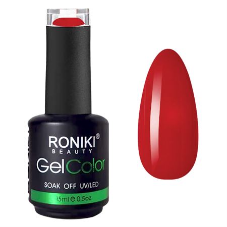 RONIKI Gel Neglelakk Classic Red (01)