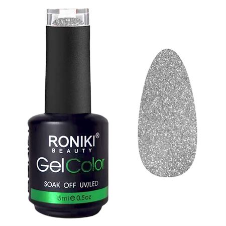 RONIKI Gel Neglelakk Diamond Silver (DH02)