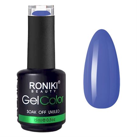 RONIKI Gel Neglelakk Vivid Blue 06
