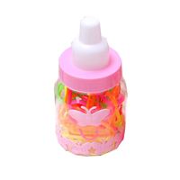 Snagfree hårstrikker 2mm Mix farger - Baby Bottle