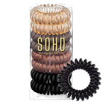 SOHO® Spiral Hårstrikker, Mother Earth - 8 stk.