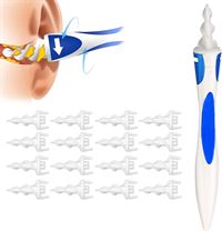 Smart Swab Spiral Ear Cleaner + 16 ekstra silikontips