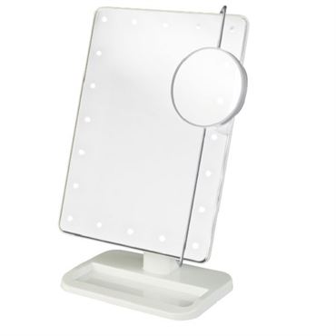 UNIQ Hollywood Mirror  - Hvitt   - LED Mirror x10