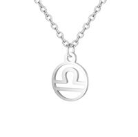 Zodiac Halskjede: Libra - Zodiac, Silver