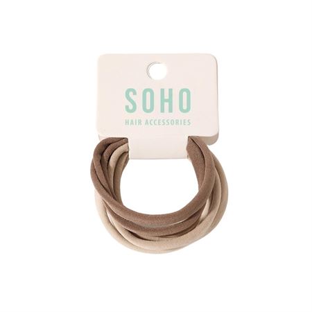 SOHO Alena Hårstrikker - Beige Mix