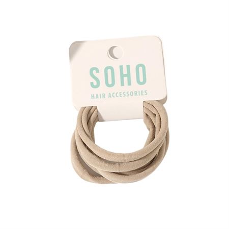 SOHO Alena Hårstrikker - Beige