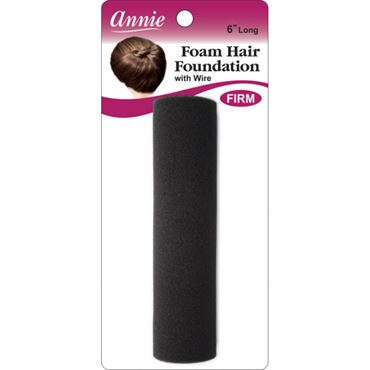 Black Foam Hair Styler 14 cm