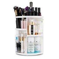 UNIQ 360 Rotating Cosmetic Organizer, Hvit