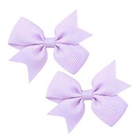 SOHO Ayla XL Hårspenner med Sløyfe, 2 stk - Light Lavender