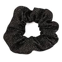 Glimmer & Glitter Scrunchie - Svart