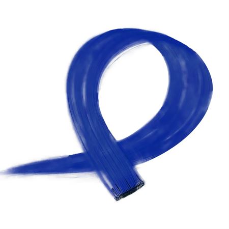 Cobolt-blue, 50 cm - Crazy Color Clip On 