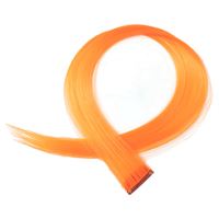 Orange, 50 cm - Crazy Color Clip-On