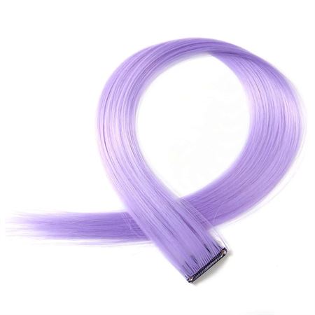 Lilla, 50 cm - Crazy Color Clip-On