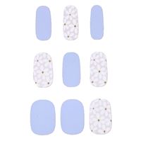 Semi Cured Gel Nail Stickers / Selvklebende neglelakk - Winter Flower (JK-006)