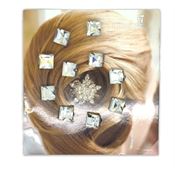 Hair jewelry 10 stk. - Diamond style