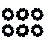 SOHO Hebe Hårstrikker - Svart