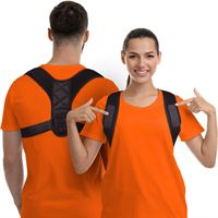 Korrigeringsvest for rygg og skulder | Posture 2.0 Posture support, svart