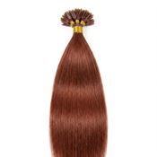 Hot Fusion Hair extensions 60 cm, rødbrun #30