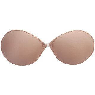 Usynlig Push up-bh i beige