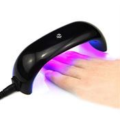 Mini UV LED lampe - Asst. farge