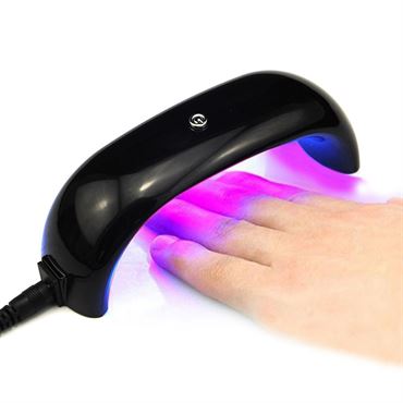 Mini UV LED lampe - Asst. farge