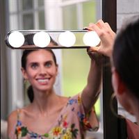 Hollywood Makeup lys med sugekopp for speil, trådløs | StudioLight