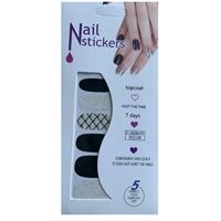 Nail Stickers - Nail Wrap 12 stk. no. 15