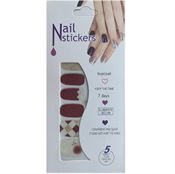 Nail Stickers - Nail Wrap 12 stk. no. 05