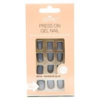 Click On / Press On Nails Negler - Grå
