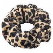 Scrunchie Cotton Hårstrikk - Leopard