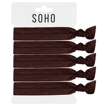SOHO® Hair Ties no. 05 -  Brownie Brown