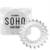 SOHO® Spiral Hårstrikker, CRYSTAL CLEAR - 3 stk