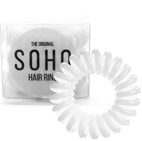 SOHO® Spiral Hårstrikker, SIMPLY WHITE - 3 stk