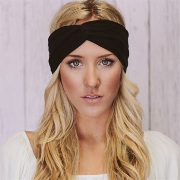 SOHO® Turban Hårbånd, svart