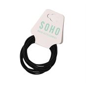 SOHO Ellie Hårelastikker - Svart